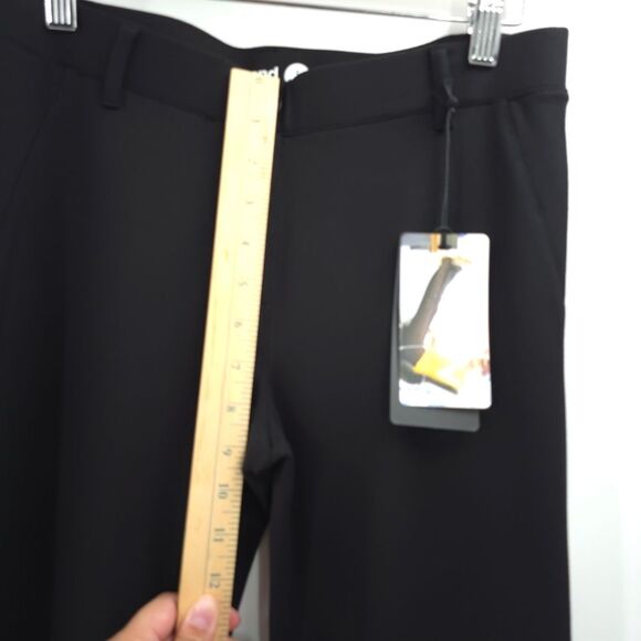 Betabrand Yoga Dress Pants Classic Straight Leg Black Pull-On Petite Small NWT - Picture 10 of 13